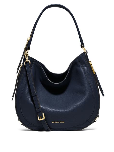 michael kors bag with chain strap|michael kors navy shoulder purse.